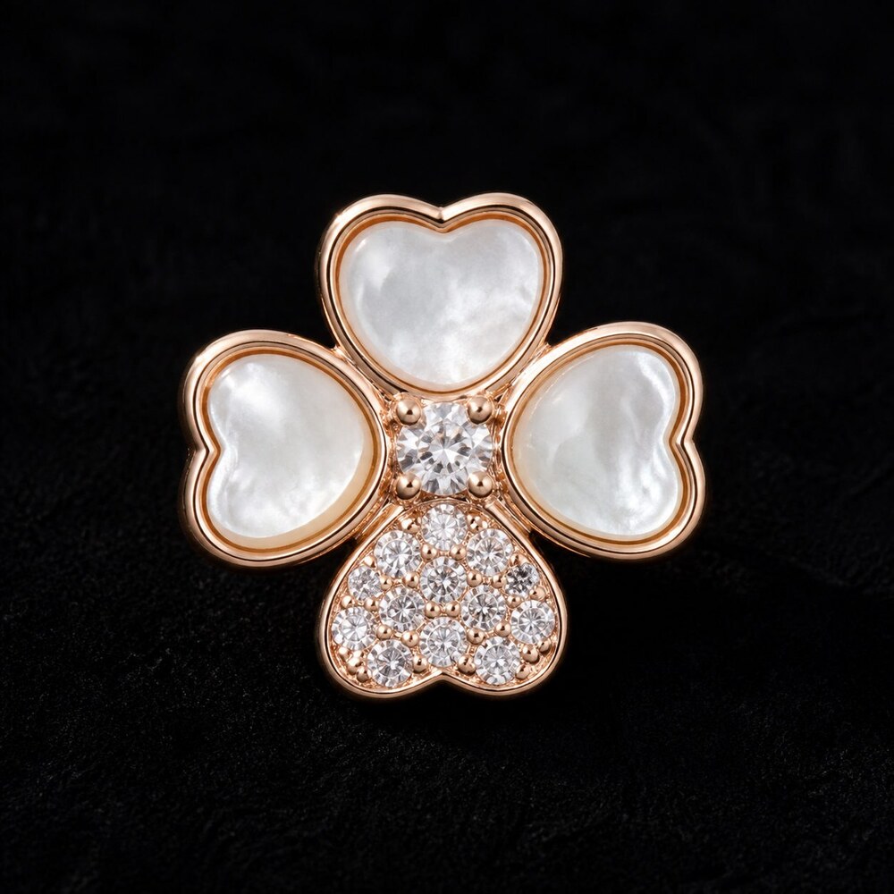 Van Cleef & Arpels Elegant Signature Earrings Style 3 | New with Box - Picture 4 of 9